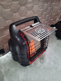 Portable grill on ice 